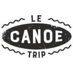 The canoë Trip logo détouré